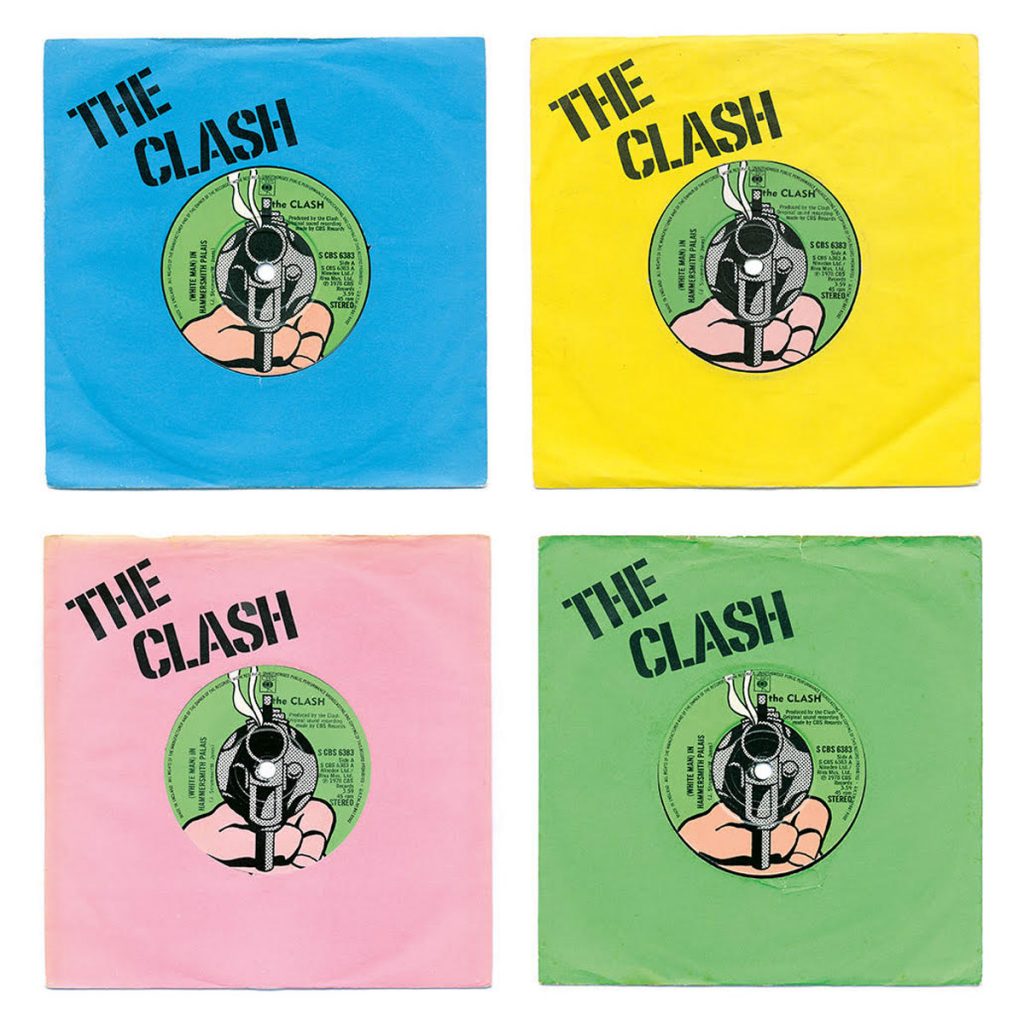 Four Colour The Clash White Man In Hammersmith Palais