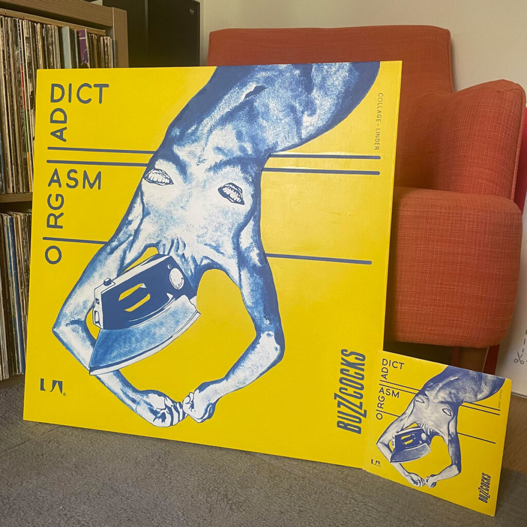 Buzzcocks Orgasm Addict Pop Art