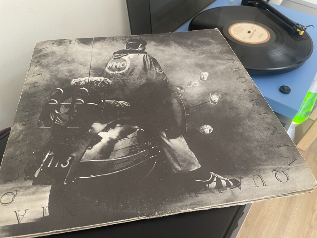 The Who, Quadrophenia. Mod concept double album from 1973.